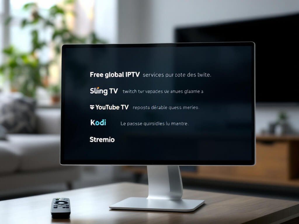 nouveaux services IPTV gratuits mondiaux